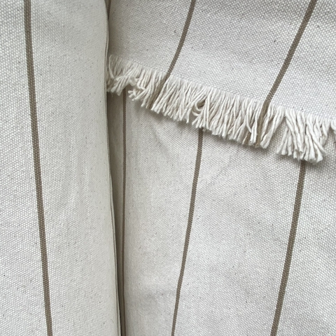 MANTA PABILO RAYADO BEIGE 1,5 DE ANCHO