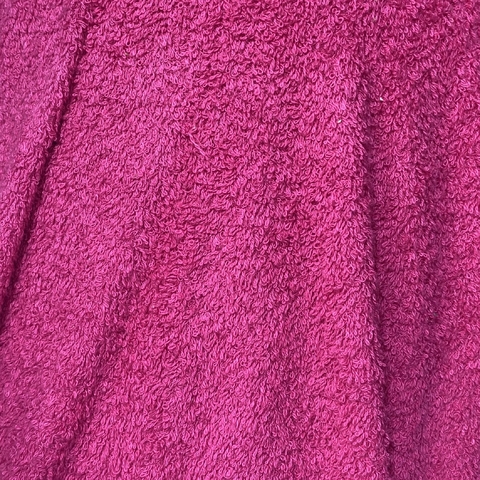 TOALLA DOBLE FELPA FUCSIA