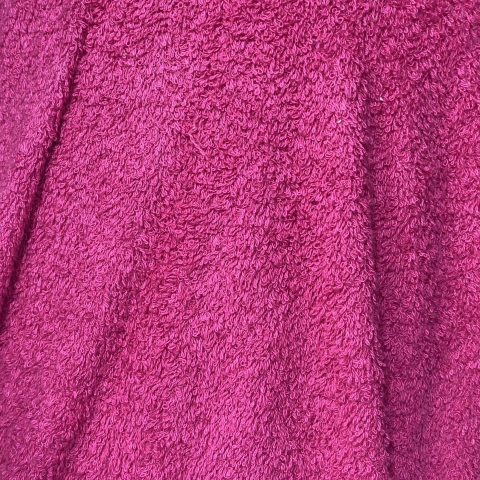 TOALLA DOBLE FELPA FUCSIA