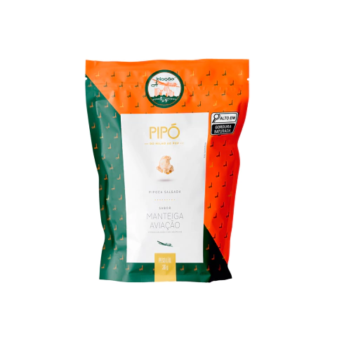 PIPOCA SABOR MANTEIGA AVIAÇÃO - comprar online