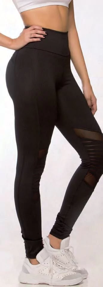 Calza chupin con transparencias