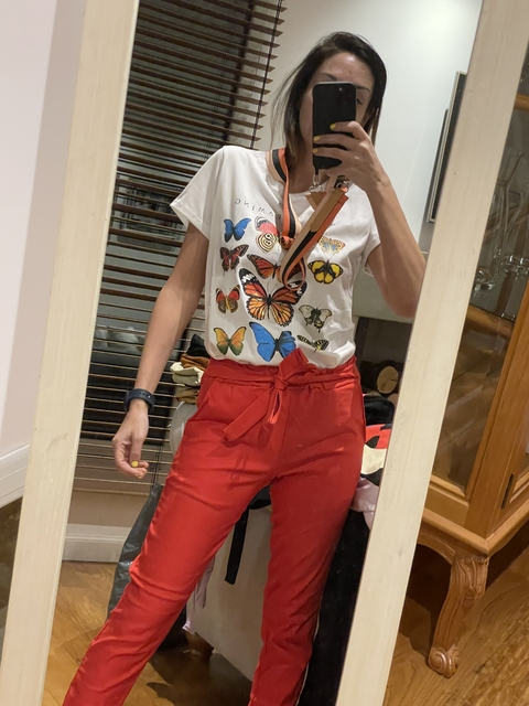 Pantalón con Lazo bengalína