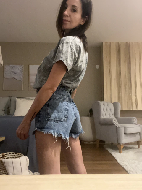 SHORT DE JEAN VIOLET