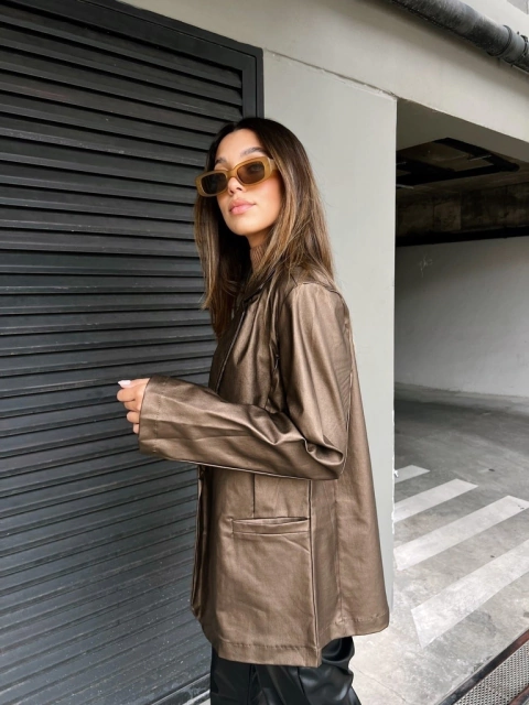 Blazer Sienna Eco Cuero