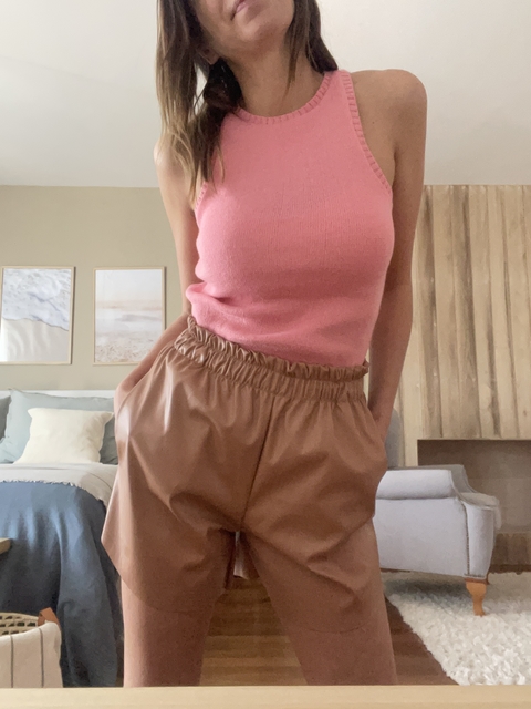 Shorts Cuero Venus - tienda online