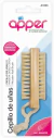 Apper Cepillo Uñas Madera Doble Cerda - comprar online