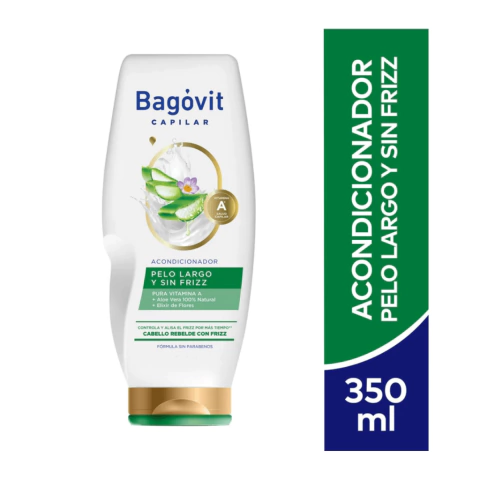 Acondicionador Bagóvit Capilar Pelo Largo y Sin Frizz x 350ml