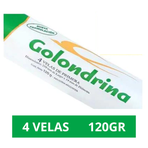 Velas Golondrina 4 unidades