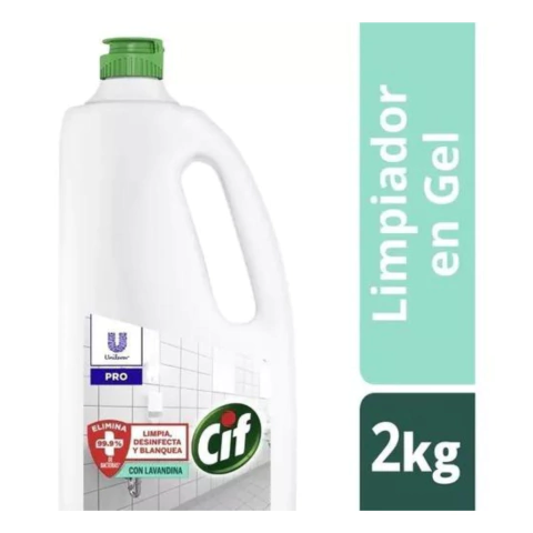 Limpiador en Gel con Lavandina Cif x 2lt.