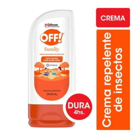 Repelente en Crema para Mosquitos Off! Family x 196gr