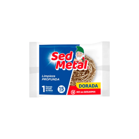 Esponja Dorada Sed Metal x 1