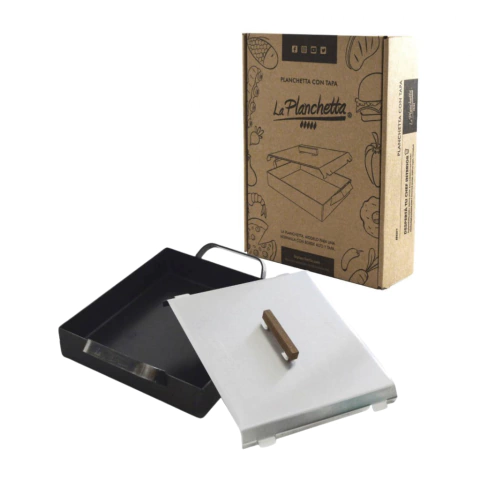 Planchetta Simple con Tapa para una Hornalla