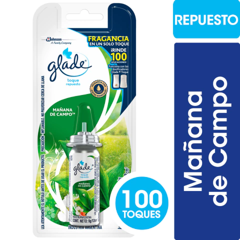 Desodorante de Ambiente Glade Toque Mañana de Campo Repuesto