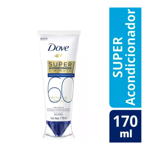 Super Acondicionador 1 Minuto Dove Ultra Cuidado x 170ml - comprar online