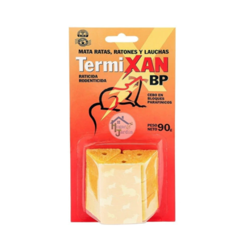 Raticida Cebo en Bloque TermiXan 90gr