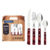 Set de Cubiertos Tramontina Polywood x 24 piezas
