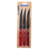 Cuchillo Mango de Madera Tramontina Polywood - Set de 3