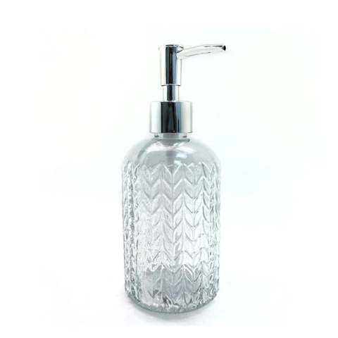 Dispenser de Jabón Líquido con Hojas Tramadas