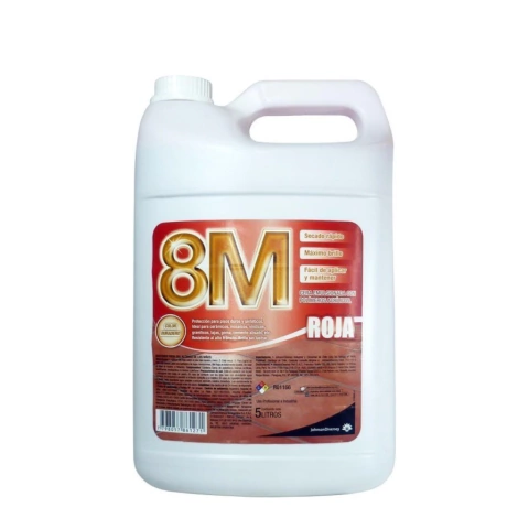 Cera Autobrillo 8M Roja Bidón x 5lt - comprar online