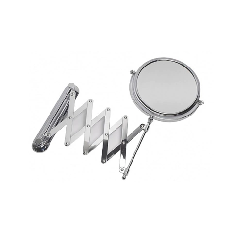 Espejo Extensible Zig Zag Cromado Claudia Adorno Zoom x5 - comprar online