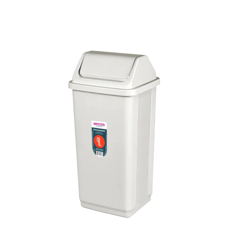 Cesto de Residuos Tapa Vaivén San Remo 9lt