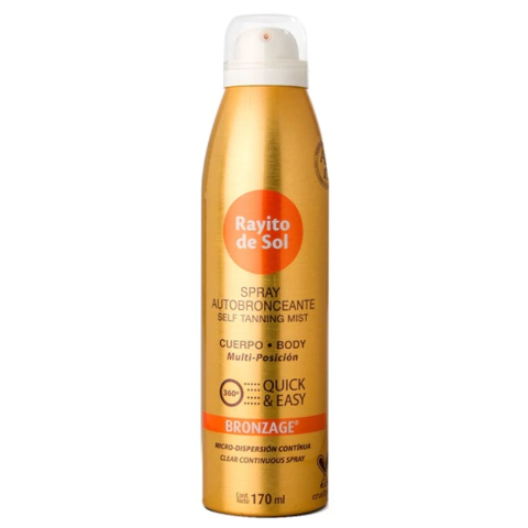 Spray Autobronceante Rayito de Sol x 170ml