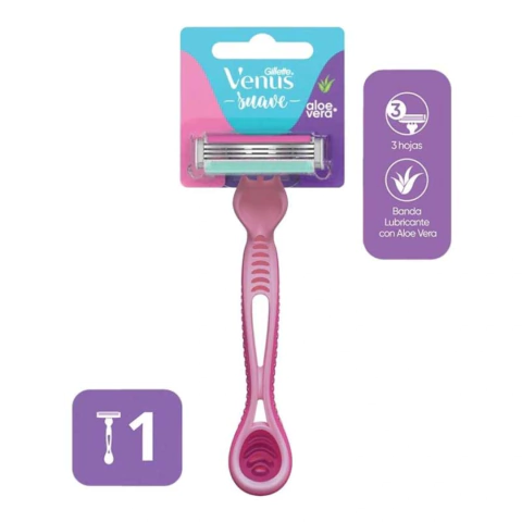 Máquina de Afeitar Gillette Venus Suave Fem x 1uni