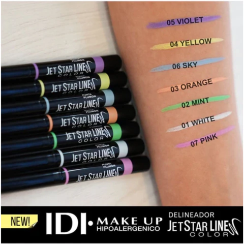 Delineador Liquido Idi Jet Star Punta Plumón x 0.8ml