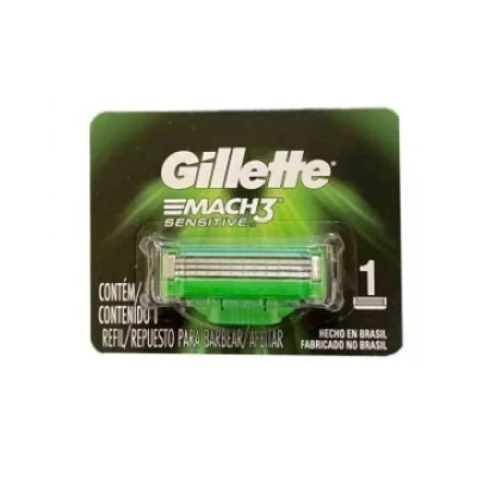 Repuesto Para Afeitar Gillette Mach3 Sensitive x 1uni