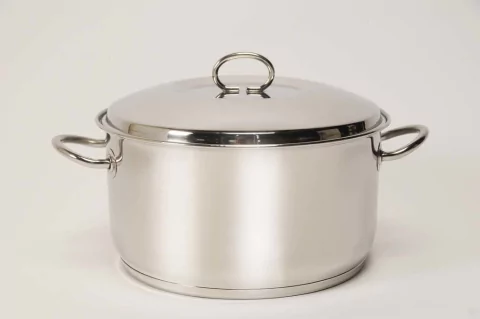 Cacerola de Acero Inoxidable Golden Art Cabernet con Asas 28x16cm/9.3lt