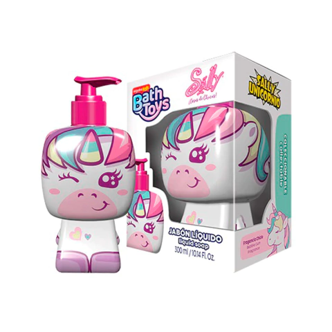 Jabon Liquido Sally Unicornio 2D x 300ml
