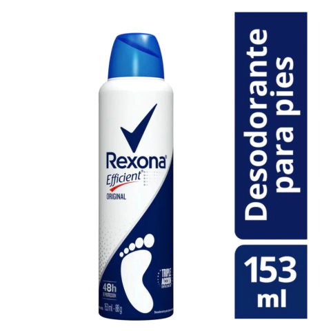 Talco Para Pies Rexona Efficient Aerosol x 153cc - comprar online