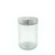 Frasco de Vidrio con Puntos y Tapa de Acero Decormesa 1,2L