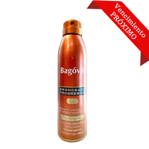 Autobronceante Corporal Bagovit A Spray x 150ml - comprar online