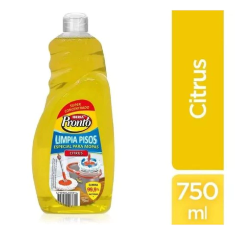 Limpiador Especial para Mopas Iberia Pronto Citrus x 750ml