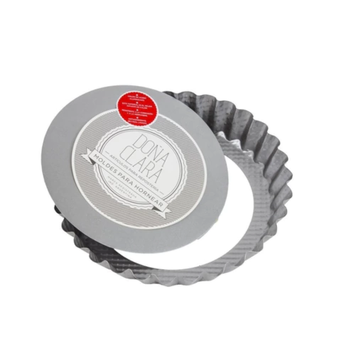 Tartera Desmontable Alta con Ondas Doña Clara 26x5 cm - comprar online