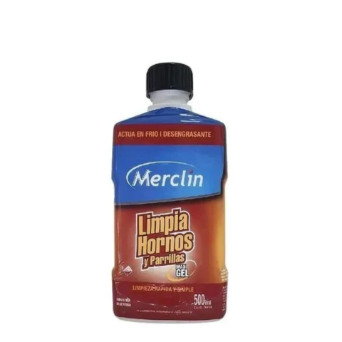 Limpia Hornos Merclin Max Gel x 500ml