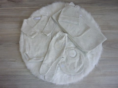 Ajuar Corazón melange crudo - ULTIMOS EN STOCK!