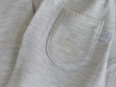 Ajuar Corazón melange crudo - ULTIMOS EN STOCK! - comprar online