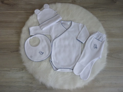 Mini ajuar Corazón azul