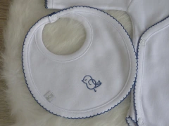 Mini ajuar Corazón azul - comprar online