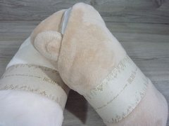Manta con capucha "oso"