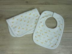 Pack babero + babita "Dulce arrullo"