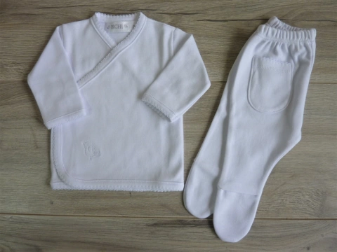 Batita + ranita clasica blanca