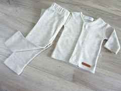 Conjunto básico melange crudo
