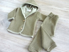 Conjunto wafle malva