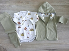 Ajuar Puro Amor "Ranas" en cajita - tienda online