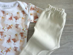 Imagen de Ajuar capullitos "Macacos" arena