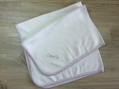 Set babero + babita + manta "Ositos" lila - comprar online