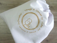 Ajuar Puro Amor "Conejos" dulce de leche - comprar online